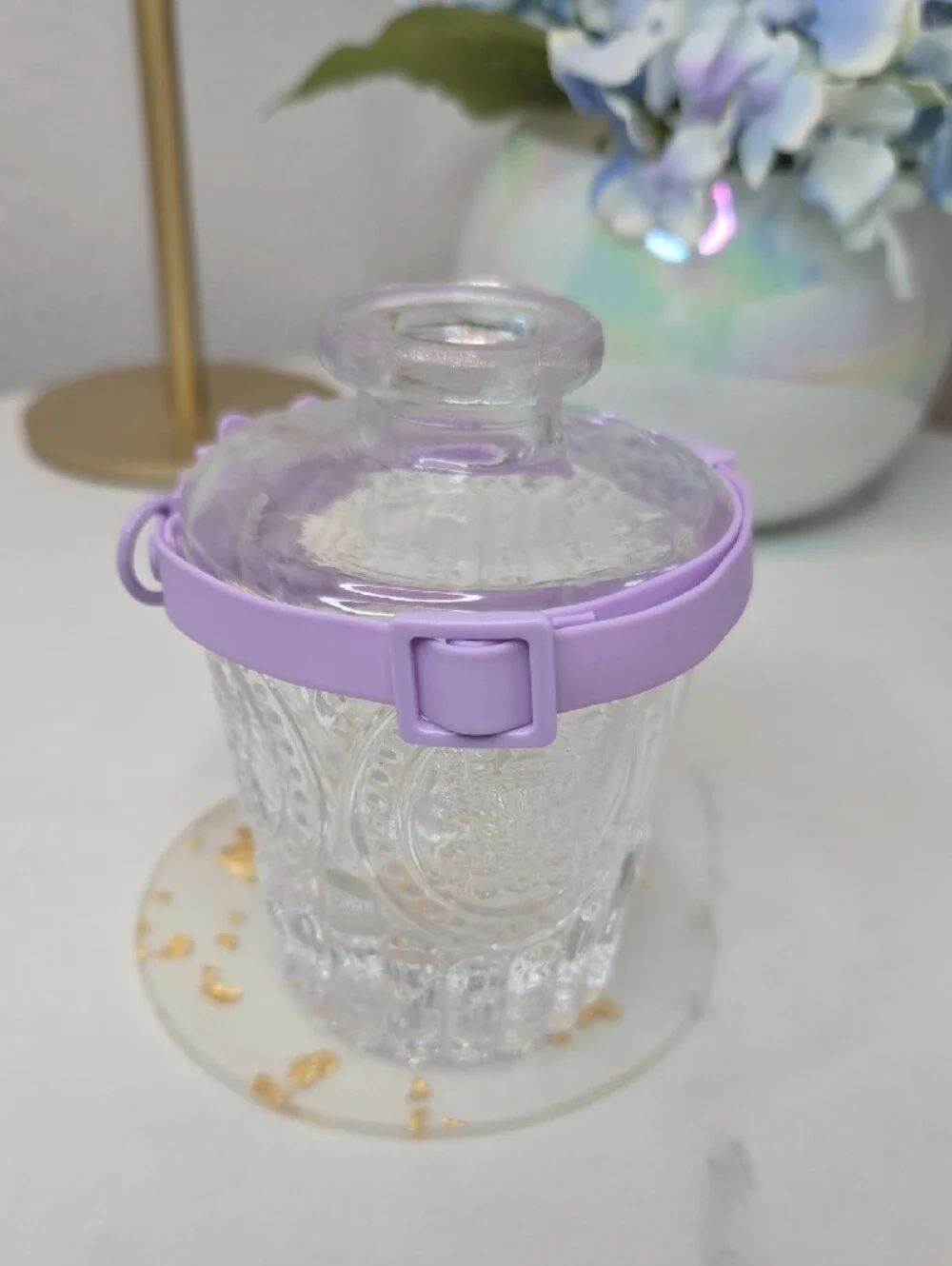Lavender Cat Bell Collar for Cats